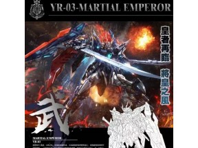 SNAA YR03 MARTIAL EMPEROR 1/100 MG MODEL KIT